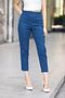 Exclusive Women's Carrot Leg High Waist Lycra Woven Trousers 3096 - 7