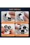 iPhone 17 Pro / Pro Max Compatible Shiny Gemstone 9H Tempered Glass Camera Lens Protector Crystal Clear - 4