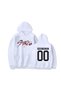 Seungmin Printed Hooded 3-Ply Quality Oversize Sweatshirt