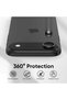 واقي عدسة الكاميرا من الزجاج المقوى 9H متوافق مع iPhone 17 Air مع إطار معدني ووضوح كريستالي - 3