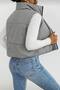 Women's Double-Sided Wearable Pocket Sleeveless Crop Puffer Coat Vest - 4