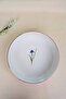 Tabak Evi Porcelain Natura Iris Gold Gilded Bowl 20,50X5Cm 1170Cc Single