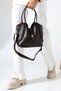 Brown Women's Bag Mini Puppy Bag Detailed Crossbody Shoulder Bag and Handbag - 5