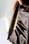 Bronze Women's Chain Strap Portfolio Evening Bag Shiny Shoulder and Hand Bag for Invitations - 8