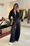 Belted Lycra Tracksuit Set - 2