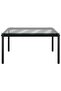 8 Piece Garden Lounge Set with Cushions Black PVC - 6