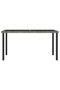 5 Piece Garden Dining Set Poly Rattan Grey - 2