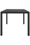 5 Piece Garden Dining Set with Cushions Poly Rattan Grey - 7