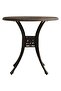 5 Piece Bistro Set Cast Aluminium Bronze - 8