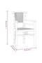 5 Piece Garden Dining Set Solid Wood Teak - 3