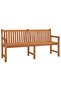4 Piece Garden Dining Set Solid Wood Teak - 2