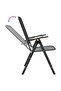 3 Piece Garden Dining Set Expanded Metal Mesh Anthracite - 8