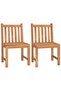 4 Piece Garden Dining Set Solid Wood Teak - 5