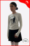 Girl's Viscose Long Sleeve Bodysuit – October 29Th Atatürk Printed, Lycra Flexible Finger Loops - 5