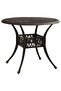 5 Piece Bistro Set Cast Aluminium Bronze - 8