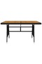 5 Piece Outdoor Dining Set Poly Rattan Black - 6