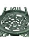3 Piece Bistro Set Cast Aluminium Green - 8