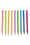 Jumbo Right-Handed Left-Handed Grip Pen Ellipse Indented Triangle Pencil My First Pen - Green - 3