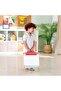 Store & Go Tabletop Easel | Folding Double-Sided Blackboard & Magnetic Whiteboard with Markers, - 6