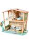 Tigers’ Jungle House | Two-Level Wooden Dollhouse Play Set | Eco-Friendly Materials | Encoura