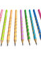 Jumbo Right-Handed Left-Handed Grip Pen Ellipse Indented Triangle Pencil My First Pen - Turquoise (Light Blue) - 5