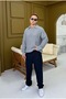 Polo Neck Oversize Sweater - 5