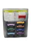 Stainless Steel Slide-on Attachment Comb 8 Pcs Set