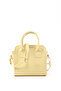 Yellow Shk219 Faux Leather, Zippered, Two Compartments, Adjustable Strap, Hand, Arm and Shoulder Bag