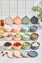 Mini 4-Piece Round Storage Container 280 ml - 2