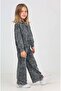 Girl's Washable Tracksuit Set with Printed Back - 5