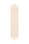 Ecru Lace and Tassel Detailed Runner 45X150 cm - 5
