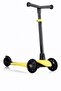Scooter Turbo 3 Wheel Scooter with Adjustable Height, Yellow