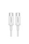 Type-C Charging Cable 60W, 3A, 1m Ugreen, white - 2