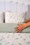Blush Single Summer Cotton Duvet Cover Set - 5
