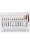 6-piece crib bedding set, Peach - 3