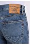 Loose Tapered Fit Men's Indigo Jean Trousers - 6
