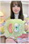 Green Color Monster Figured Plush Hot Water Bag - 2