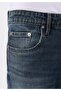 Straight Fit Men's Indigo Jean Trousers - 5