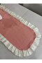 100% Cotton Fishtail Frilled Vintage Oval Runner (45X140) - 7