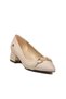 Pc-55197 Z Beige Satin Women's Evening Dress Shoes - 4