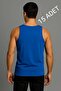 Blue 15-Pack 100% Cotton Combed Classic Men's Tank Tops – Breathable, Comfortable Fit, Casual - 2