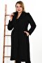 Women's Black Trench Coat