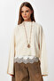Oversize Knit Sweater Lfg0157 Kemi̇k - 2