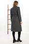 Women's Gray Trench Coat - 4