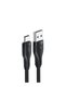 USB Data Cable Type-C, 3A Acefast, C8-04, Black, 1.2m - 2
