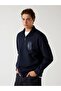 Harris Men's Navy Blue Sweatshirt M5Bq18K0552-G7V2