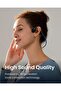 OpenMove Bone Conduction Headphones, Open-Ear Bluetooth Sports Earphones with Mic, IP55 Waterp - 3