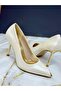 Women's Galvanized Thin Heeled 10.5 Centimeter Evening Dress Shoes - 2