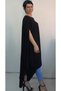 Black 60 kg and up to 130 kg Suitable Casual Multi-Purpose Dress Pants Top Cover-Up Cape Vest - 3