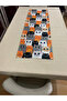 High Quality Digital Printed Runner with Colorful Cat Figure, Durable, Modern Design 40X145 cm - 4